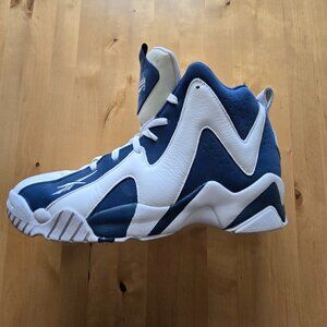 Size 14 - Reebok Kamikaze 2 Mid Batik Blue Mens Sneakers Shoes